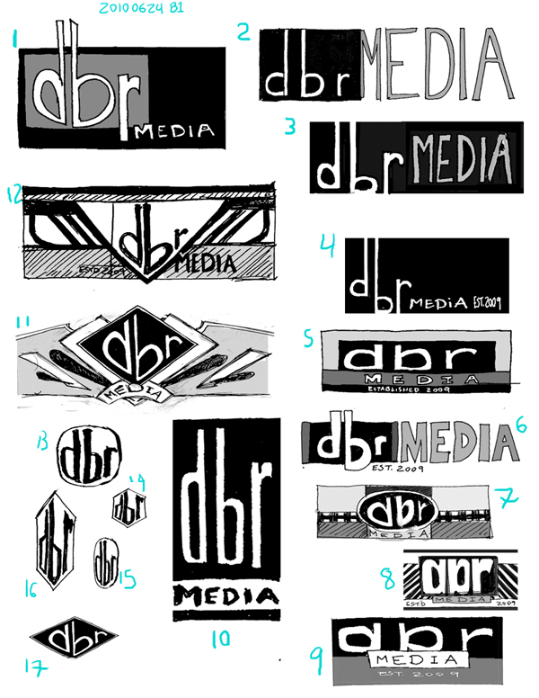 Logo Design: 3 Music Companies